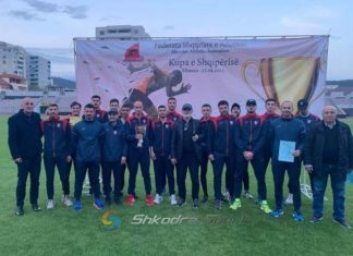 LAJMI I FUNDIT/ Atletët e Vllaznisë fitojnë Kupën e 13-të rradhazi të Shqipërisë