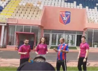 VIDEO/ Bujar Qamili zbret në ‘Loro Boriçi’, nis përgatitjet për këngën e re të Vllaznisë