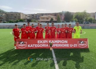 Hera e parë në histori për futbollin shqiptar, Bylisi fiton kampionatin e U21