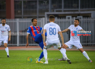 Vllaznia-Teuta, frika për të mos humbur uli ritmin e ndeshjes