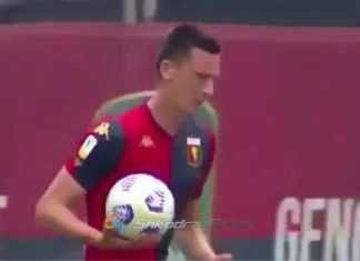 VIDEO/ Shkodrani Elmando Gjini shënon për të rinjtë e Xhenoas