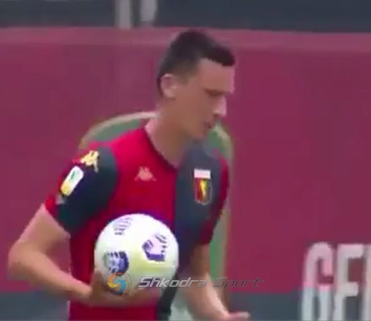 VIDEO/ Shkodrani Elmando Gjini shënon për të rinjtë e Xhenoas