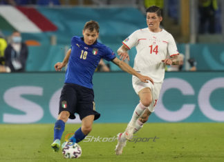 Triumfuan ndaj Zvicrës, “tanku” Barela: Ta mundim edhe Uellsin për të shtuar… frikën