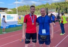 Atleti shkodran Franko Burraj tjetër medalje të artë edhe në Qipro