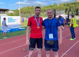 Atleti shkodran Franko Burraj tjetër medalje të artë edhe në Qipro