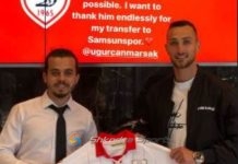 Erald Çinari prezantohet te turqit e Samsunsporit. Do të përfitojë 500 mijë euro,