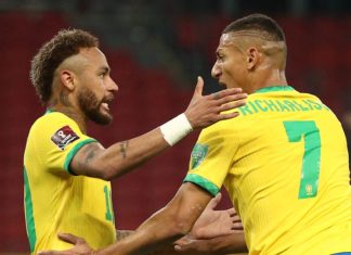 Brazili nuk di të ndalet, Nejmar dhe Riçarlison mposhtin Ekuadorin
