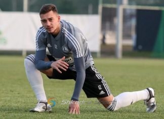 Ernest Muçi gjen golin në Poloni, i mjaftojnë vetëm 6’