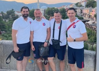 Trajneri i VLLAZNISË me fjalë zemre për Djarmatin: Të uroj çdo të mirë vëlla, faleminderit për këto 2 vite