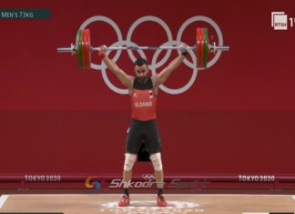 Briken Calja, një kilogram larg medaljes në Olimpiadë