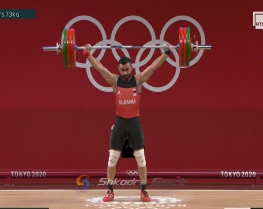 Briken Calja, një kilogram larg medaljes në Olimpiadë