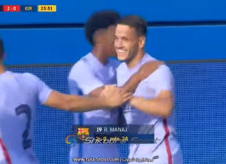 Manaj nuk ndalet më, përsëri gol spektakolar me Barcelonën