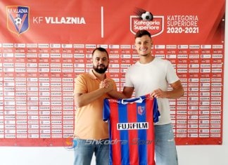 Vllaznia firmos edhe me sulmuesin brazilian Kaina