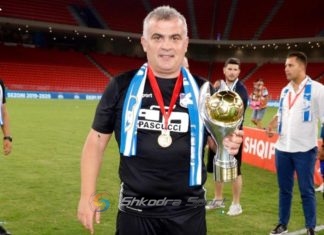 E VEÇANTË/ Nesër ndaj Tiranës, Edi Martini arrin kuotën e 200 ndeshjeve si trajner