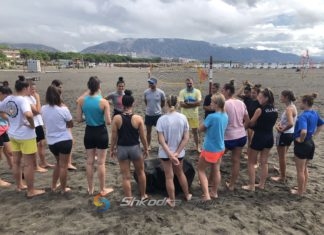 VIDEO/ Vllaznia e volejbollit të femrave fazë përgatitore në Velipojë