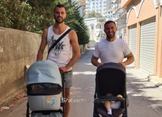 Izmir Smajlaj- Briken Calja jo vetëm sportistë, por edhe prindër të mirë