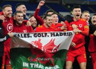 Tallje epike e Barcelonës me Realin, përdor flamurin e famshëm të Garet Bejl