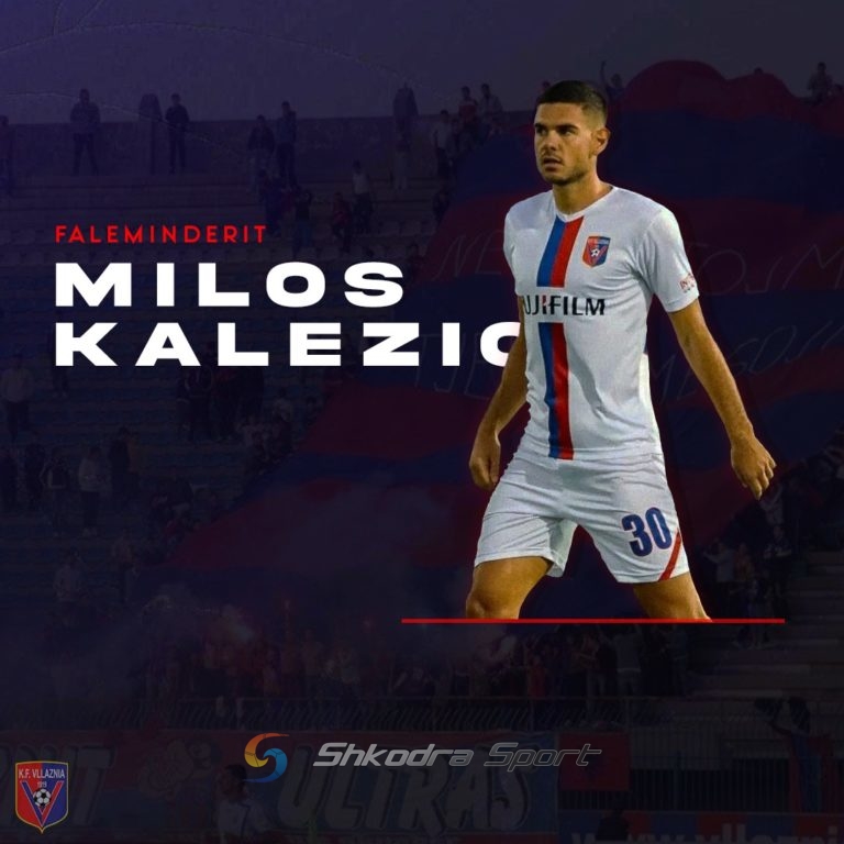 Vllaznia mbyll bashkëpunimin edhe me mesfushorin Milos Kaleziç