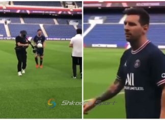 Dekonspirohen pamjet e para me fanellën e parisienëve, nis epoka e Mesit te PSG