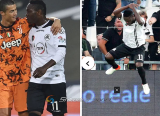 Sulmuesi i Spezia feston si CR7Sulmuesi i Spezia feston si CR7