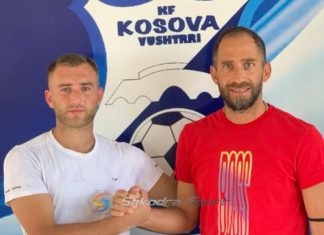 Një futbollist shkodran prezantohet tek FC Vushtrria në Kosovë