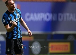 Shtanget Interi, Eriksen nis kontaktet me ish-skuadrën