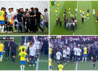Katër futbollistë gënjyen për karantinën, FIFA hap proces disiplinor për ndeshjen Brazil-Argjentinë