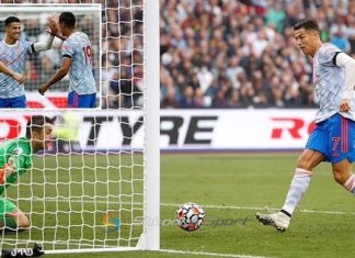 Ronaldo nuk di të ndalet para portës, vjen goli i katërt në 3 ndeshje me Mançester Junajtid