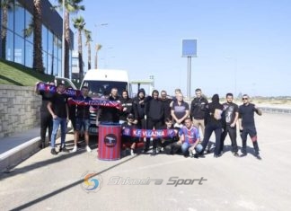 Tifozët e Vllaznisë në numër të konsiderueshëm drejt Korçës