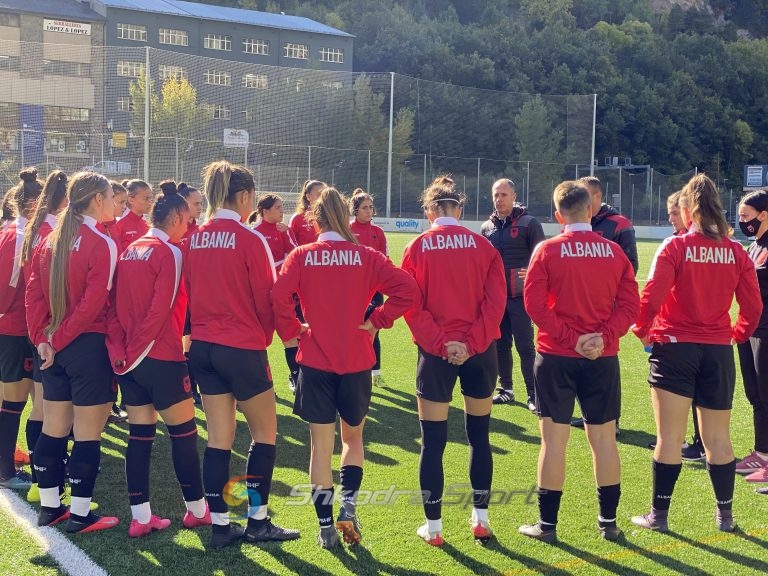 Kombëtarja e femrave të martën nis grumbullimin. Gjysma e ekipit është nga Vllaznia