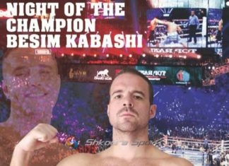 Kristian Demaj më 4 dhjetor në ringun e Tetovës për titullin kampion Europe