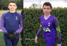 Elliot Krasniqi (Vuksani), portieri 16 vjeçar shkodran që po spikat tek Tottenham Hotspur