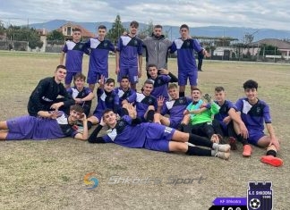 Goli i Hoxhajt nuk mjafton, KF Shkodra U17 vetëm barazim ndaj Shënkollit