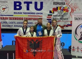 E FUNDIT/ Tre medalje nga taekondistet e Vllaznisë në Kampionatin Ballkanik