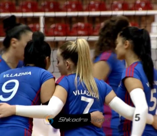 Vllaznia e volejbollit të femrave mund Apoloninë