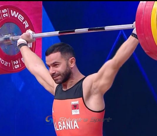 Historike / Briken Calja shpallet Kampion Bote në peshëngritje, Erkand Qerimaj i katërti