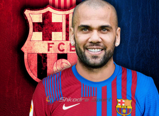 Dani Alves mund të aktivizohet në Copa del Rey zyrtarisht si lojtar i Barcelonës
