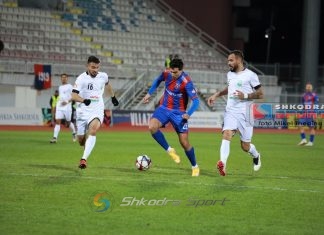 Vllaznia e treta për numrin më të madh të gjuajtjeve në portë