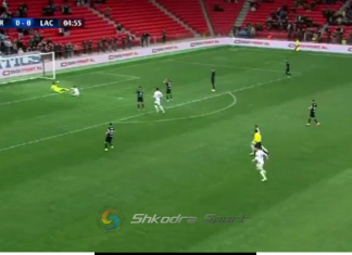 Tirana ‘çmonton’ Laçin, bardheblutë shënonjë 3 gola në ‘Air Albania’