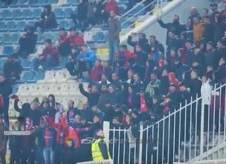 Nga Maringlen Zhivani/ Spektakli i tifozëve në tribuna, ai që i kishte munguar Vllaznisë