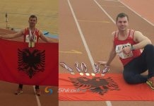 Atleti shkodran Bledar Mesi, 5 medalje në Kampionatin Ballkanik të veteranëve
