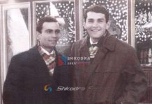 ARKIV/ Një foto që bashkon dy emra të mëdhenj të futbollit shkodran