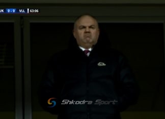 Pikantet e Kukësi-Vllaznia/ Vetëm 300 tifozë në stadium, Gjicin nuk e mban vendi në tribunë