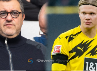 Transferimi i Haaland në një klub tjetër do të bënte që Raiola të fitonte një shifër të frikshme