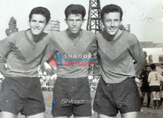 EKSKLUZIVE/ Foto e 60 viteve më parë. Tre emra të shquar të Vllaznisë para një ndeshje