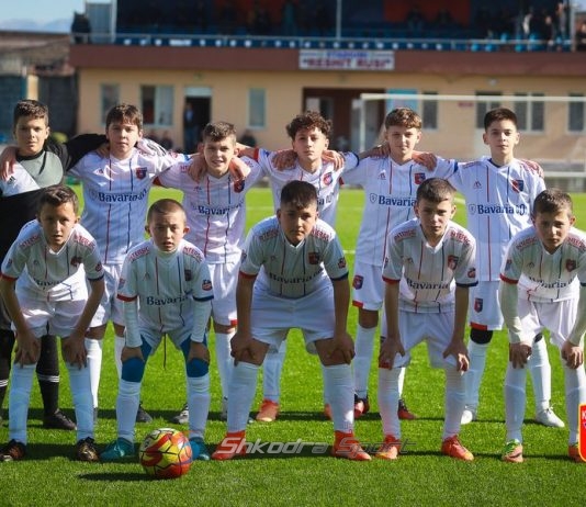 Goli i Hoxhës nuk mjafton, Vllaznia U13 vetëm barazim 1-1 ndaj Partizanit