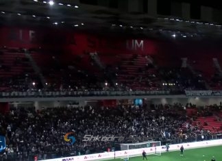 E papritur para derbit të kryeqytetit, policia zbulon fishekzjarrë në ‘Air Albania’