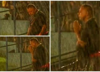 Skuadra e zemrës po i mundeshe 7-1, tifozi qëndron në mes të shiut deri në fund të takimit