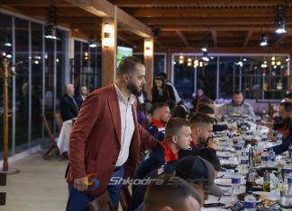 Presidentët Xhaferi e Matija shtrojnë iftar për ekipet e Vllaznisë