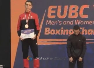 Boksieri Ariol Zeneli shpallet nënkampion Europe